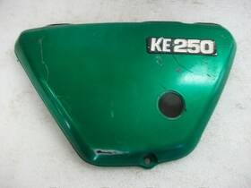 36001-056 Kawasaki Oem 1977 Ke250 Ke 250 Left Side Oil Tank Cover Green