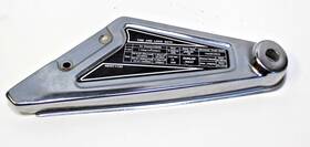 36001-1129 Kawasaki 1987 Ltd Kz 305 B2 Left Muffler Stay Cover Oem#