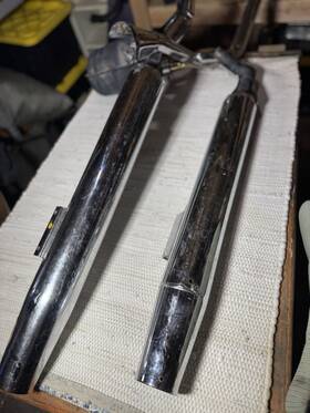 Kaw3721500 Kawasaki 3721500 Vulcan Vn1500 Full Exhaust Sankei 2366 Khi K 372 0472 Used