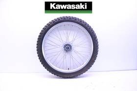 41025-0400-wa Kawasaki #807 21 Inch Oem Front Wheel Rim Tire Klx230 Klx 230 2020-2024