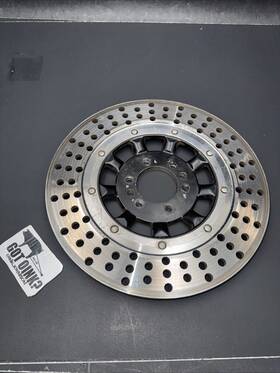 41080-1004 Kawasaki 1978 1980 78 80 Z1r 1000 Z1-r D Oem Original Drilled Rear Brake Rotor
