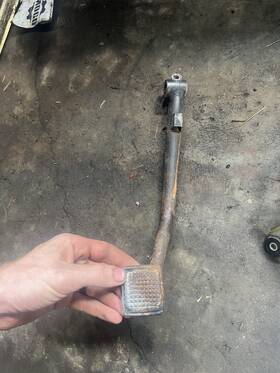 43001-1059 Kawasaki 1981 Kz650 Csr K869 Rear Brake Pedal Lever