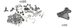 430340037 Kawasaki 2012 Versys Le650c Misc Bolt And Hardware Bracket Set Oem