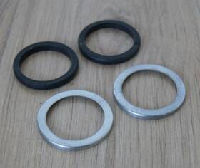 44043-049 Kawasaki Z1r Front Headlight Ears Bottom Mounting Fork Cover Ring Kz1000d Kz1000