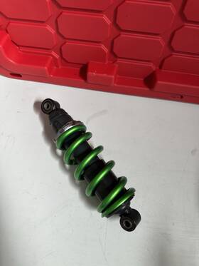 45014-0498-46y Kawasaki 2012-2016 Ninja Ex 650 Rear Back Shock Absorber Assembly Green Oem
