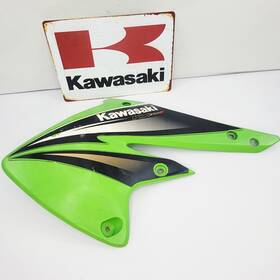 49089-0006-6w Kawasaki 2004 2004-2005 Kx250f Kx 250f Left Side Radiator Shroud Tank Cover Oem