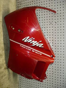 55028-1152 Kawasaki 1988 88 Up Ninja Zx600c Left Side Upper Cowl Cowling Fairing Red