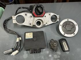 55443322-123456 Kawasaki 2008 Concours 14 Abs Kipass System Complete With Seat Lock And Fuel Cap
