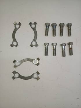 92088-023 Kawasaki 1978 Kz650b Kz 650 B Front Wheel Brake Disc Rotor Bolts Lock Washers