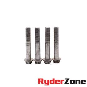 92154-1643 Kawasaki 2016 - 2019 Ninja Zx10r Front Brake Caliper Bolts Set Of 4 Stock Silver