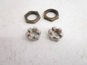 92210-s089 Kawasaki 06 Kfx Lt 80 Rear Axle Castle Nuts 2003-2006
