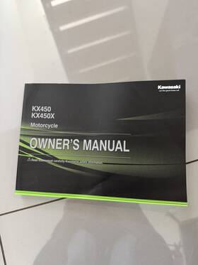 99803-0216 Kawasaki 99803-0135 Oem Owners Manual Kx450xc