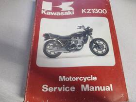 99924-1015-04 Kawasaki Factory Service Manual 1979-1982 Kz1300
