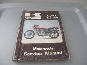 99924-1026-03 Kawasaki Oem Service Manual 1981-1983 Kz1000 Kz1100