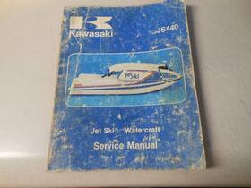 99963-0001-05 Kawasaki 99924-1055-01 Factory Service Manual 1977-1981 Js440