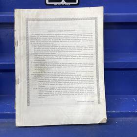 99924-1064-01 Kawasaki Zg1200 Voyager Xii Genuine Owners Service Manual