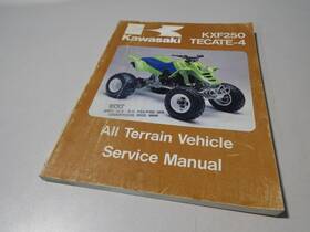 99924-1085-01 Kawasaki Factory Atv Service Manual 1987 Kfx250 Tecate 4