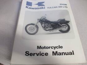 99924-1194-01 Kawasaki Factory Service Manual 1996 En500 C1 Vulcan