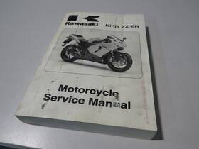 99924-1345-01 Kawasaki Factory Service Manual Ninja Zx-6r 2005 Zx636 C1