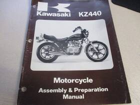 99931-1048-01 Kawasaki Factory Assembly Manual 1980 Kz440a1 Kz440 A1