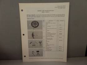 99931-1158-01 Kawasaki Factory Assembly And Preparation Sheet Model 1985 En450-a1