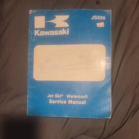 99963-0051-02 Kawasaki 99963-0051-01 Oem Service Manual 1982-73 Js550a1-a2