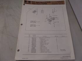 99970-3510 Kawasaki Installation Instructions Snowmobile Heavy Duty Cooling Kit