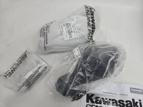 99994-1248-68l Kawasaki Oem Hand Guard Set Black Klx230 Klx230r 2022