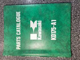 99997-676 Kawasaki Oem Kd175-a1 Kd 175 Parts Manual Catalog Catalogue Work Shop Book Vtg