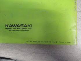 99997-708 Kawasaki Factory Shop Manual 1974 Kx125 Ahrma