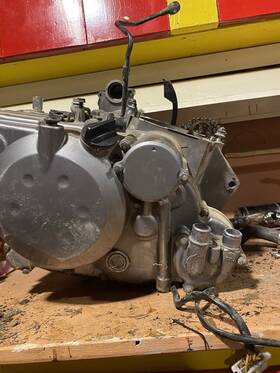 Kl650aea54457 Kawasaki 08-18 Kl650 Bottom End Transmission Case Good Low Miles