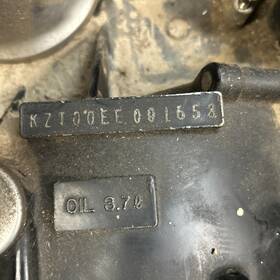 Kz10oee001658 Kawasaki Kz1000 Engine Cases Nearly Perfect