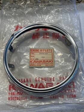 23006-034 Kawasaki Original Oe Head Light Rim H1 S1 S2 S3 Kh Kz Kh500 Kh400 Kz250