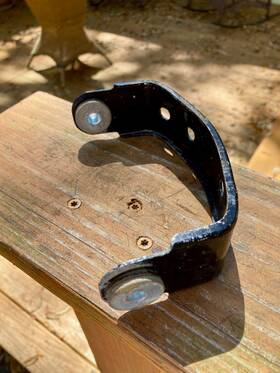 35025-011 Kawasaki Original Oe Oem A1 A1ss A7 A7ss Samurai Avenger Rear Fender Brace