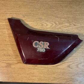 36001-1135 Kawasaki Original Oe 1982 Kz750 M Csr Oem Left Side Cover #36001-1135 1 Tab Broken