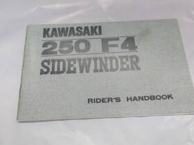 Reman1 Kawasaki F4 Sidewinder Owners Manual