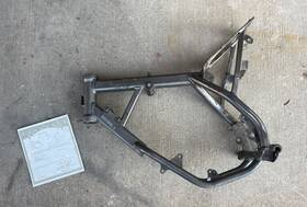 45203001300be Ktm 13 14 15 50 Sx 50sx Main Frame Chassis With Mso Papers