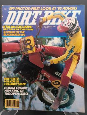 Husky-500cr Ktm 504 Four Stroke Dirt Bike Sep 82 Cr480r 500cr Suz Sp125/250 Magoo At Carlsbad Sneak Peak 83 Cr80