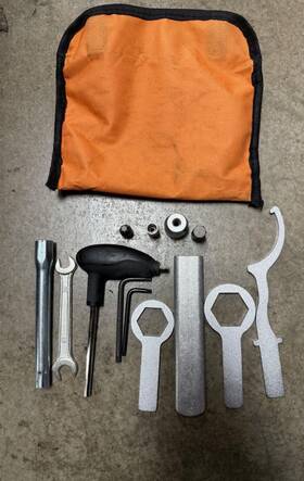 64129099000 Ktm Used Oem Tool Kit 790 Duke 2018-2021 890 2020-2023
