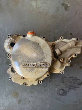 77030001044 Ktm 07 250sxf Rc4 Clutch Cover Inner And Outer 05 -07 Sxf Exc 250 Lr