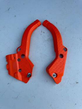 A40003094000eb Ktm 2024 50sx Factory Edition Frame Guards Plastic Fe Tc 50 Mc Sx Oem