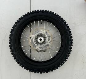 A40009201044 Ktm 2025 50sx Complete Front Wheel Rotor Tire Hub Fe Tc 50 Mc Sx Oem