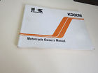 Kd80m L-194 Kawasaki Oem Owners Manual