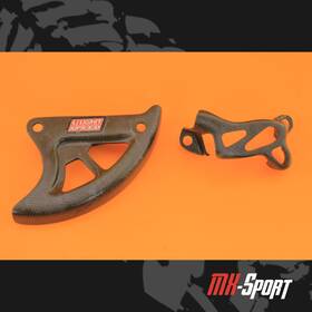 123-01340 Lightspeed 04-25 2009 Kx250f Kx 250f Carbon Fiber Rear Disc Cover Caliper Guard