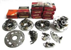Ft69-ft75 Lucas 54419828 Lot Of Contact Sets Part #54419828 Bsa Ft68-ft72 Triumph Triples