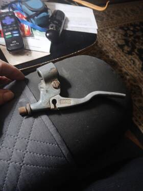 151531001 Magura Husqvarna Husky Ossa Penton Vintage Oem Brake Lever Assy 420 390 250 500