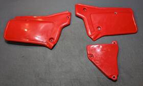 172a2-kk0-000za Maier Honda Xr200r Left Right Side Cover Plastic Panel Number Plate