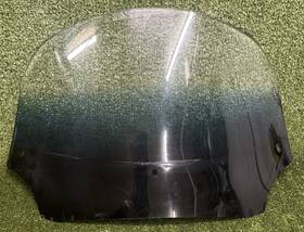 P8521 Memphis Shades Batwing 9 Inch Black And Blue Windshield Used