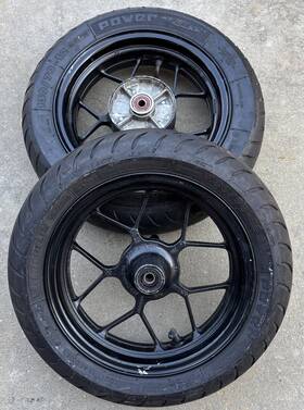 Michelin 130/70-12 120/70-12 Honda Scooter Wheels/ Tires Rear- Front With Rim