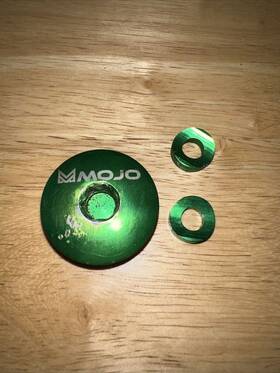 Mojo-kaw-bep2 Mojo Kawasaki Ignition Cover Plug - Cnc Billet Anodized Aluminum